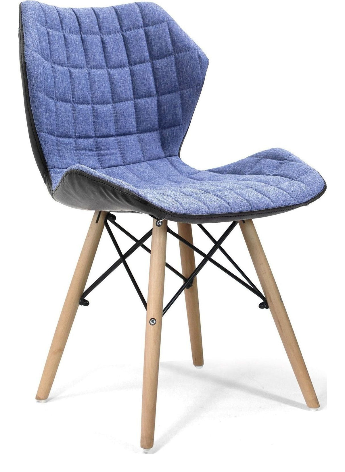 Amelia Fabric Chair in denim