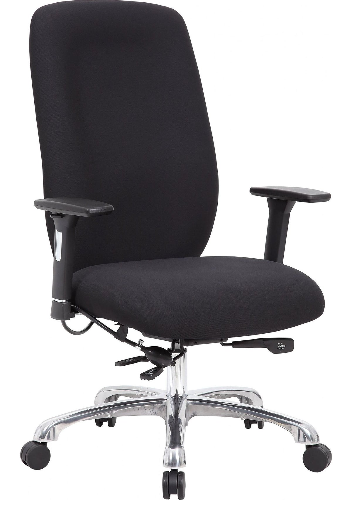 Amport 24 Hour Ergonomic Fabric Office Chair, view 1