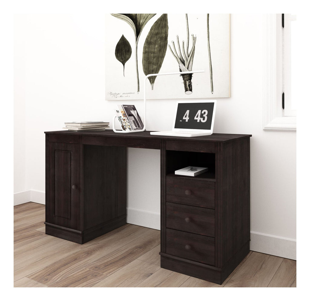 Anita Desk 1 Door 3 Drawer, view 4