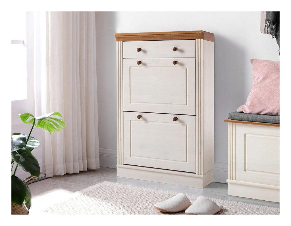 Anita Shoe Cabinet 2 Flap 1 Drawer, view 14