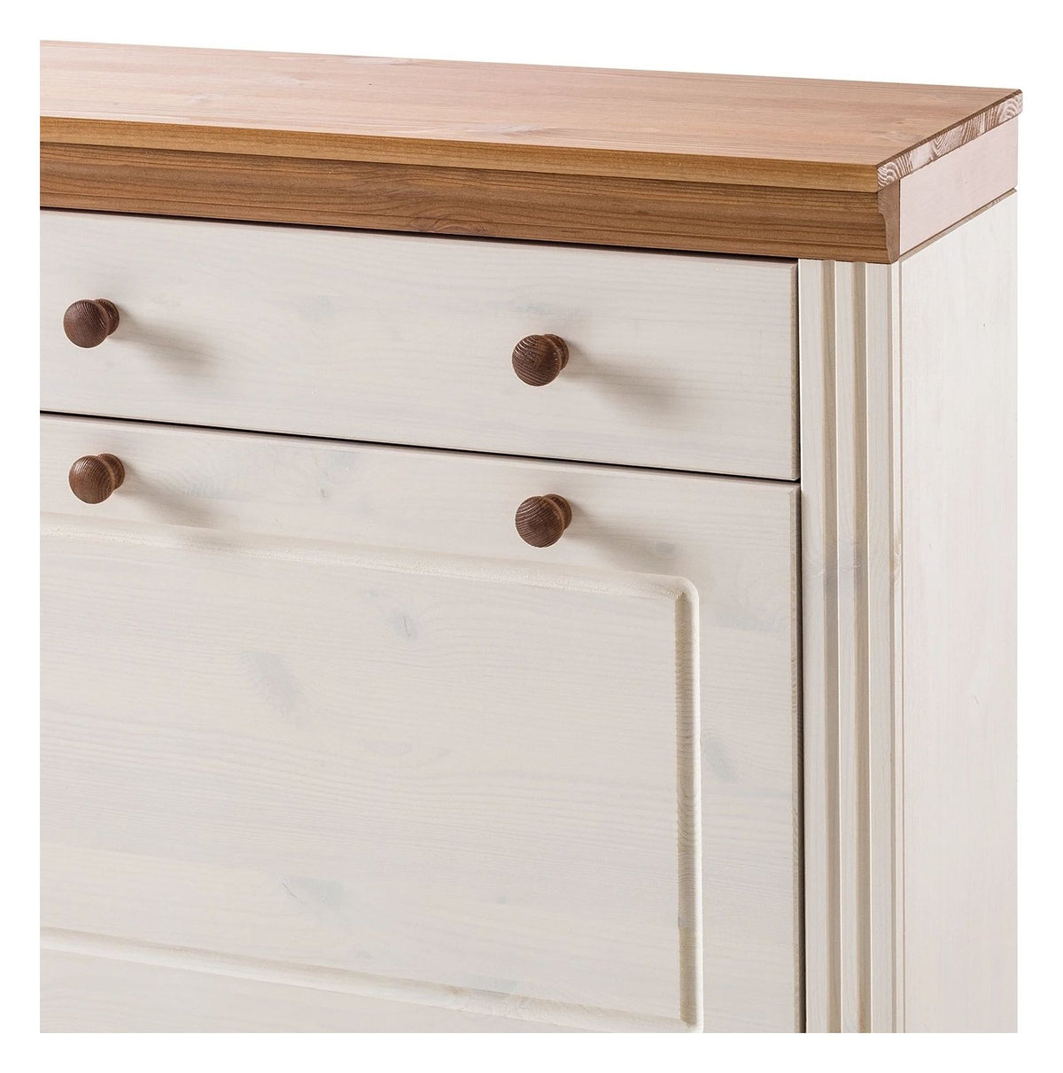 Anita Shoe Cabinet 2 Flap 1 Drawer, view 18