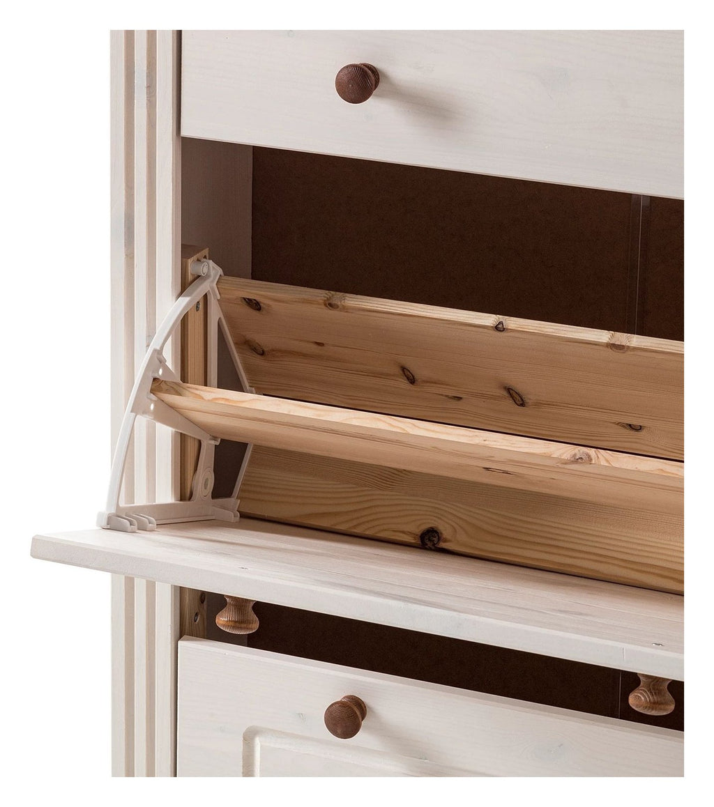 Anita Shoe Cabinet 2 Flap 1 Drawer, view 19