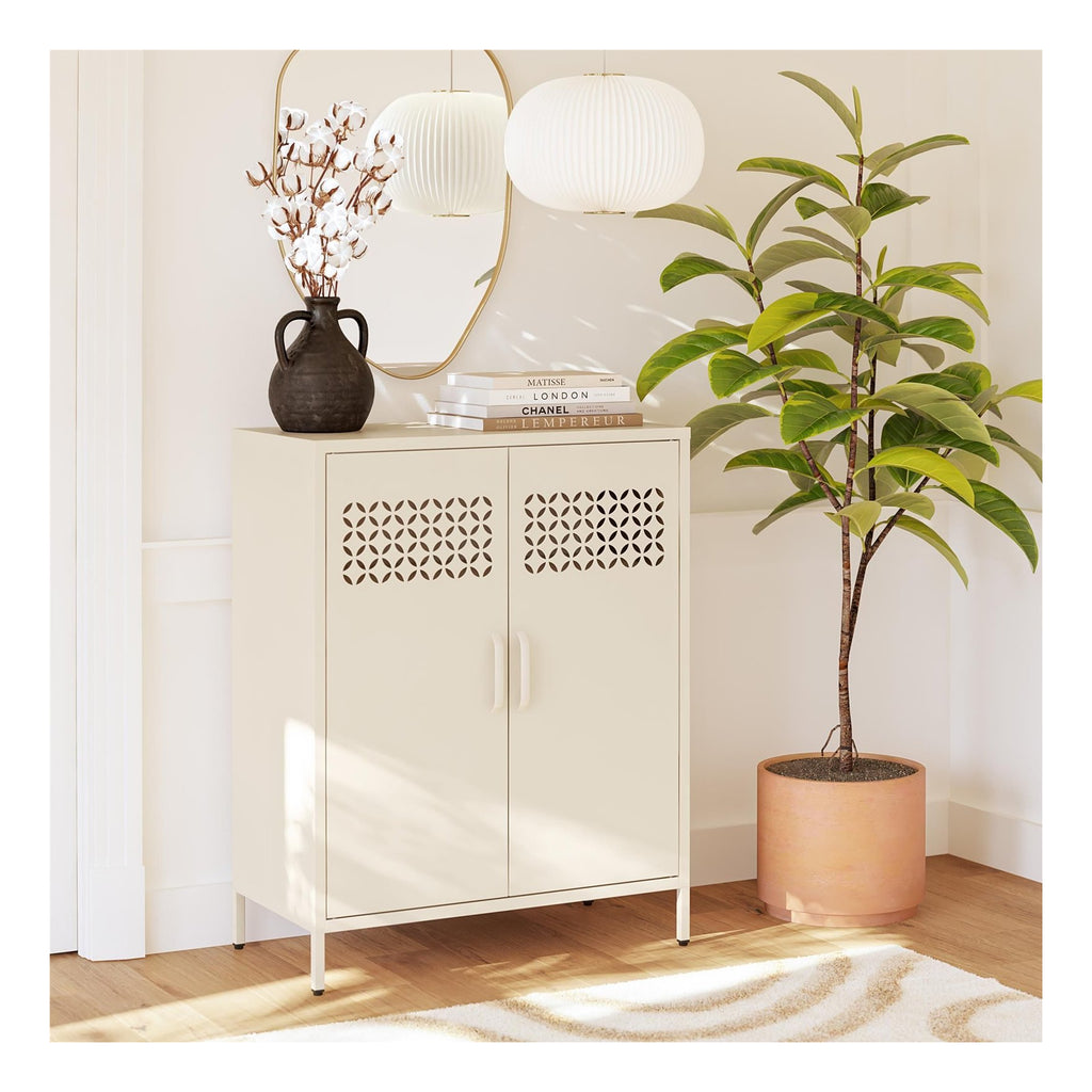 Annie 2 Door Metal Cabinet, view 16