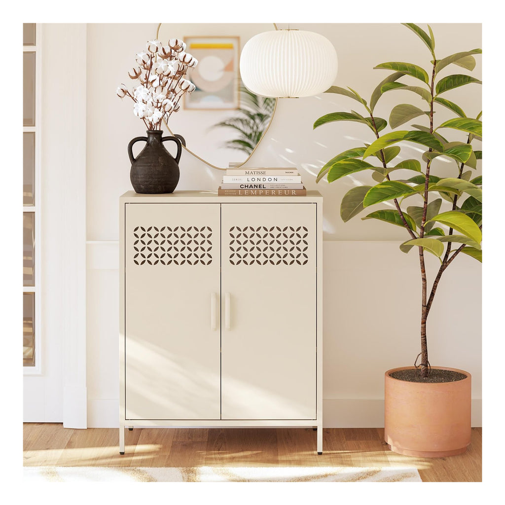Annie 2 Door Metal Cabinet, view 17