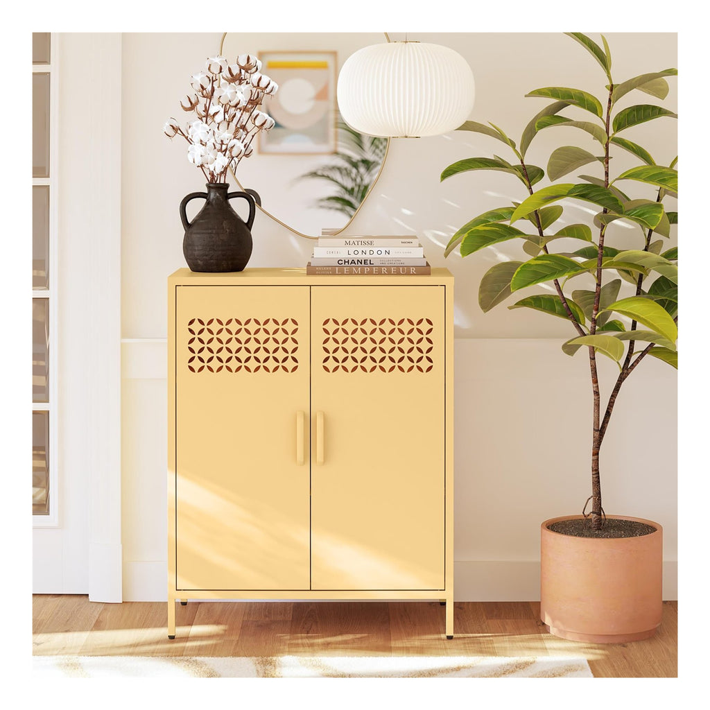 Annie 2 Door Metal Cabinet, view 20