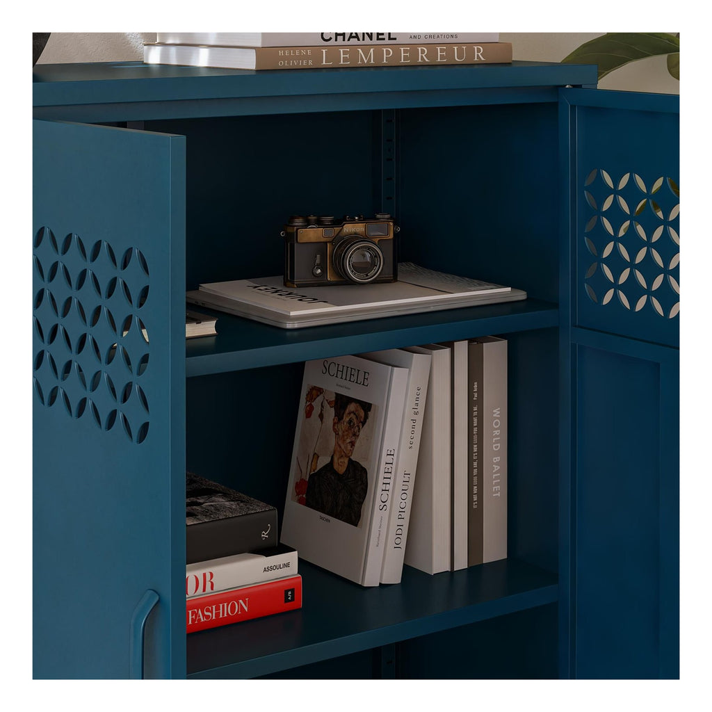 Annie 2 Door Metal Cabinet, view 7