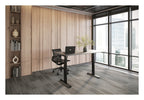 Apex Flyga Height Adjustable Desk, in an office