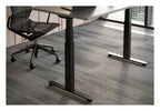 Apex Flyga Height Adjustable Desk, in an office