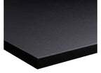 Black desktop finish