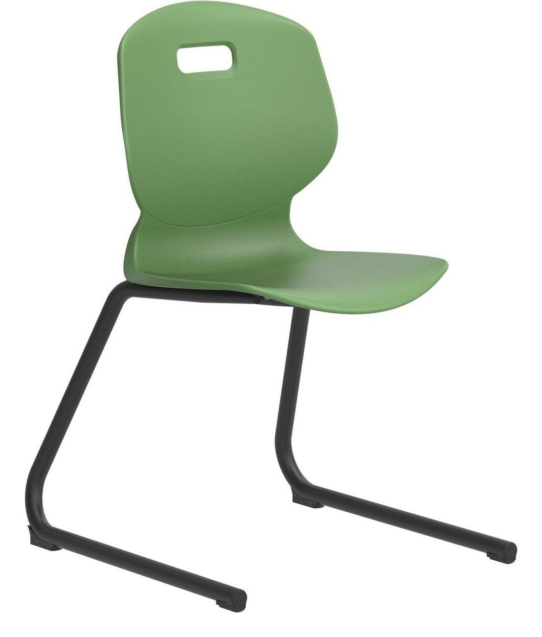 Arc Reverse Cantilever Chair in forest another view