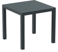 Ares 80x80cm Table, Dark Grey