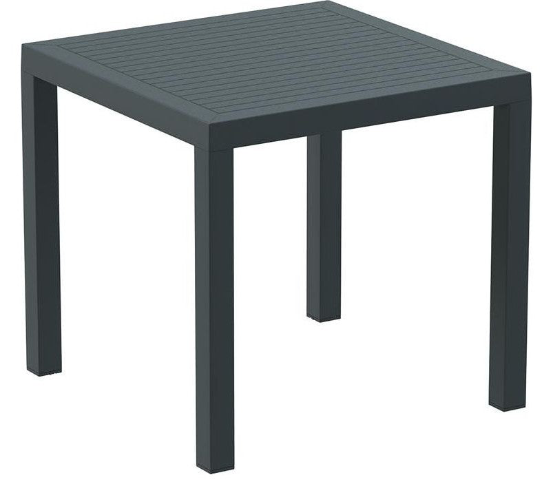Ares 80x80cm Table, Dark Grey