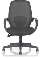 Ariel Mesh Task Operator Chair, black, another view 1