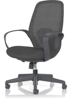 Ariel Mesh Task Operator Chair, black, another view 2