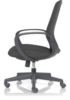Ariel Mesh Task Operator Chair, black, another view 3