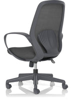 Ariel Mesh Task Operator Chair, black, another view 4