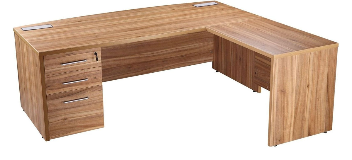 Arlo Alto Bow Front Executive Desk