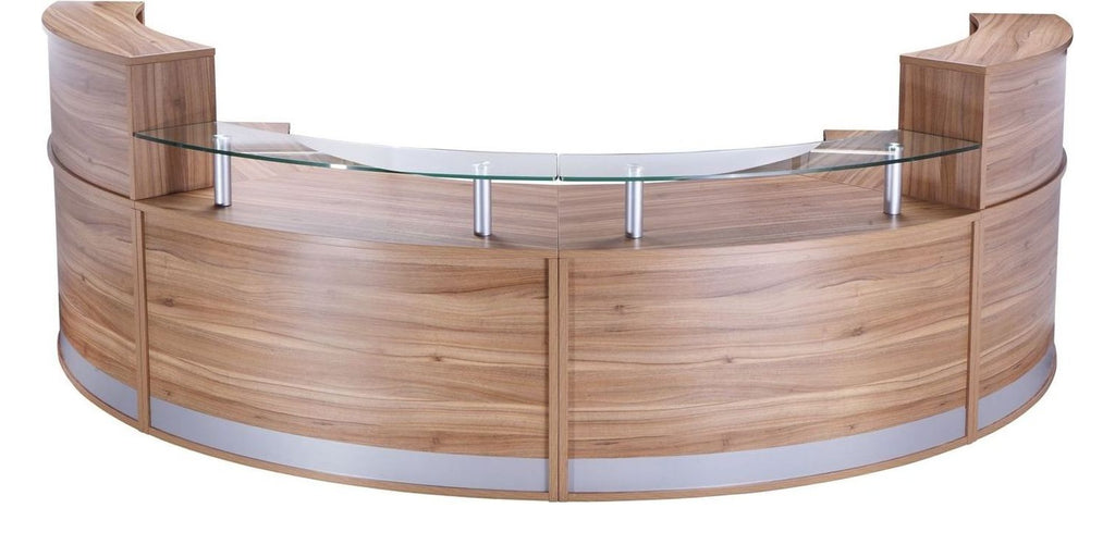 Arlo Curved Modular Reception Counter