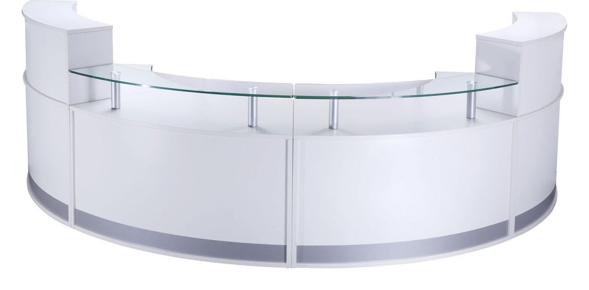 Arlo Curved Modular Reception Counter