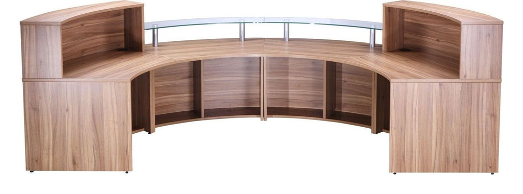 Arlo Curved Modular Reception Counter