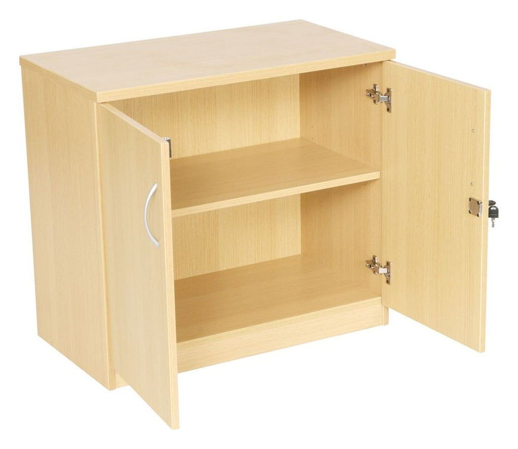 Arlo Light Oak Double Door Storage Cupboard