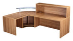 Arlo L Shaped Reception Counter