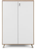 Arlo Nero Double Door Cupboard