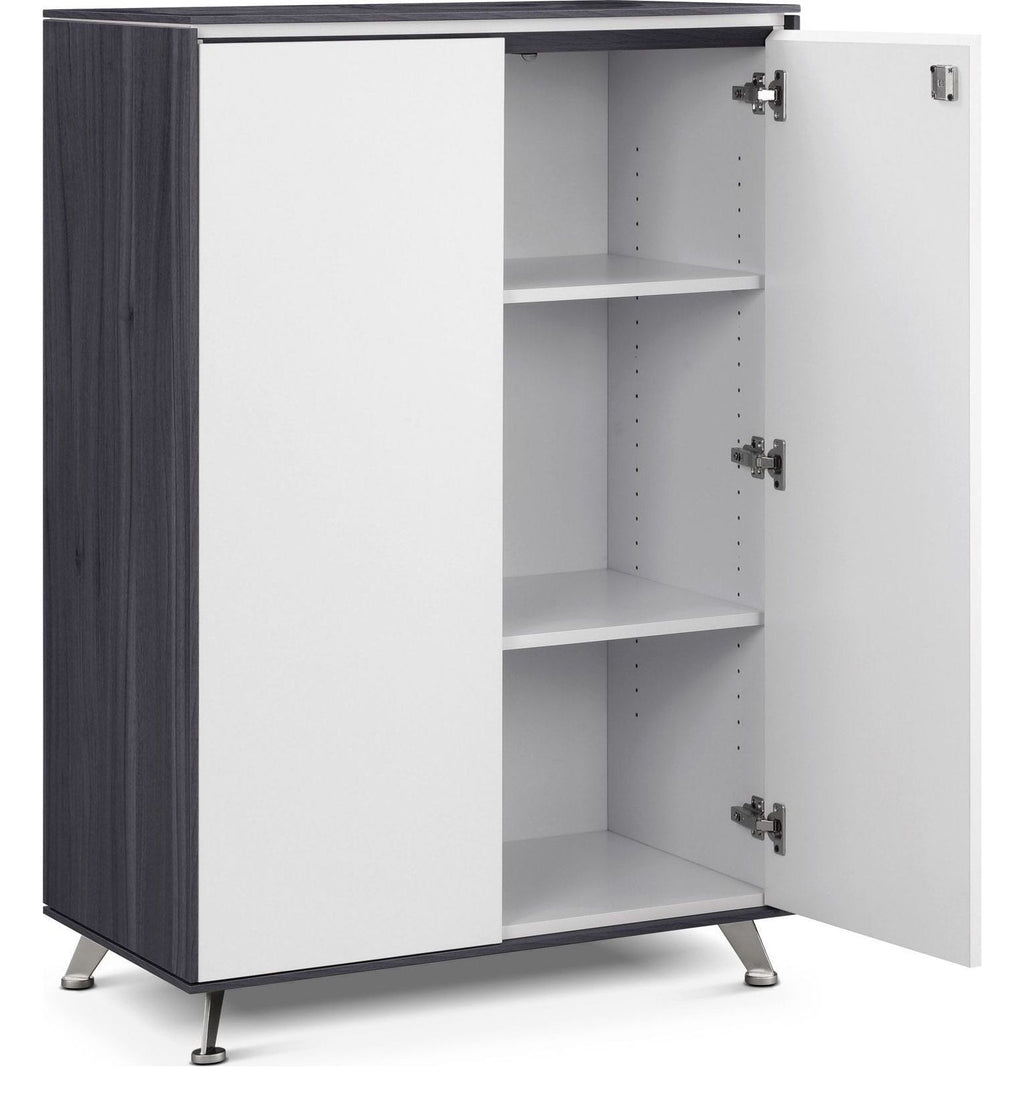 Arlo Nero Double Door Cupboard