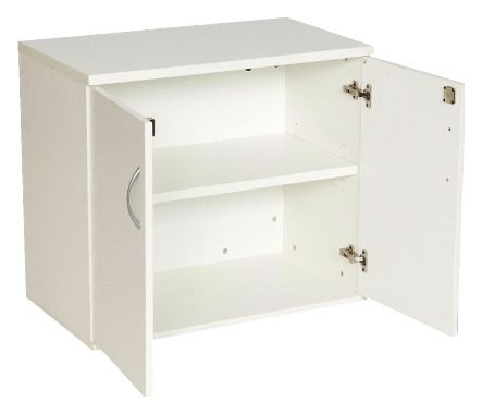 Arlo White Double Door Storage Cupboard