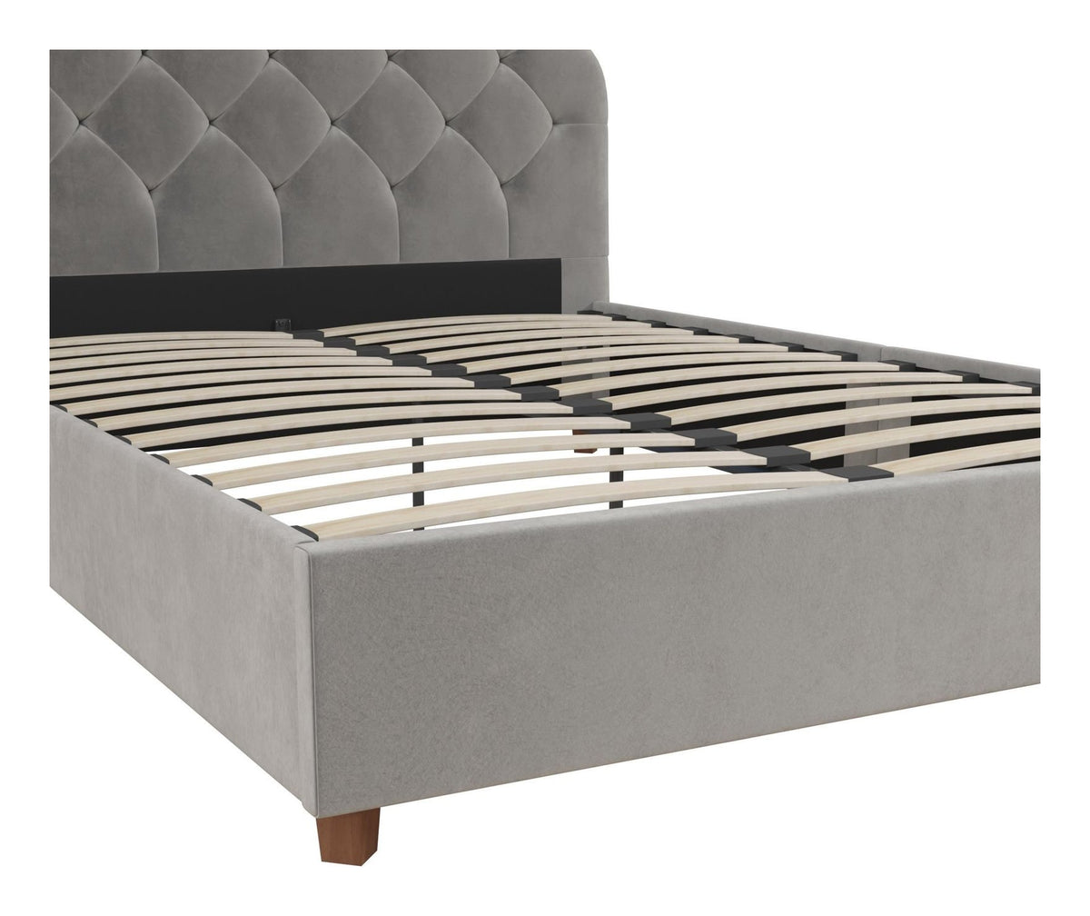 Aspen Upholstered Bed Velvet, view 8
