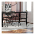 Astrid Wire Metal Dining Chair, view 11