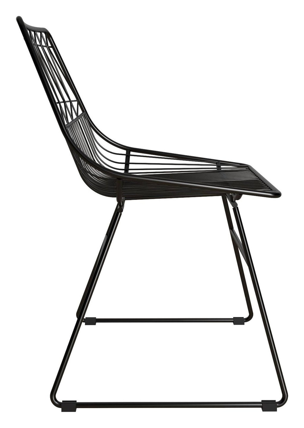 Astrid Wire Metal Dining Chair, view 4