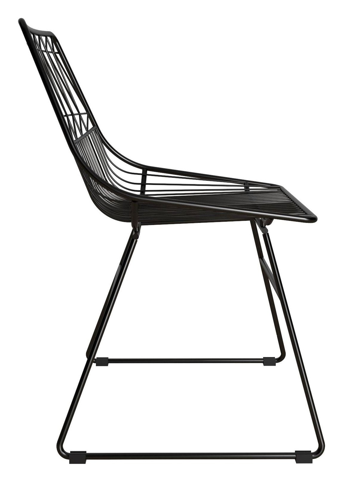 Astrid Wire Metal Dining Chair, view 4