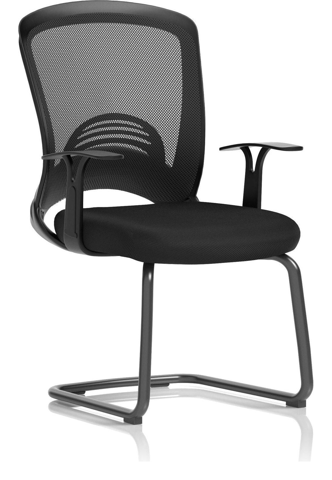 Astro Visitor Cantilever Leg Mesh Chair, 
