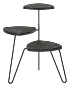 Athena Marble Effect Plant Stand
