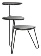 Athena Marble Effect Plant Stand, view 5