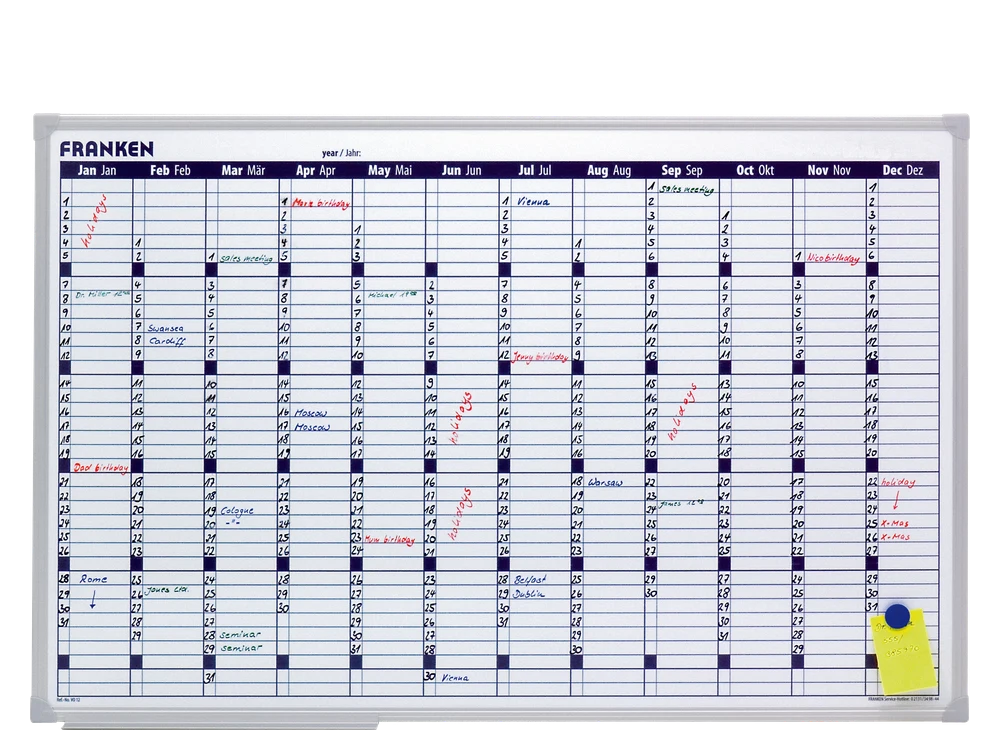 Wall and Whiteboard Planners