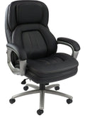 Atlas Heavy Duty Leather Executive Chair in black