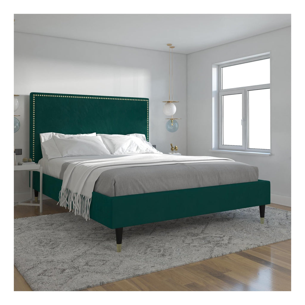 Audrey Bed Velvet, Double, view 2