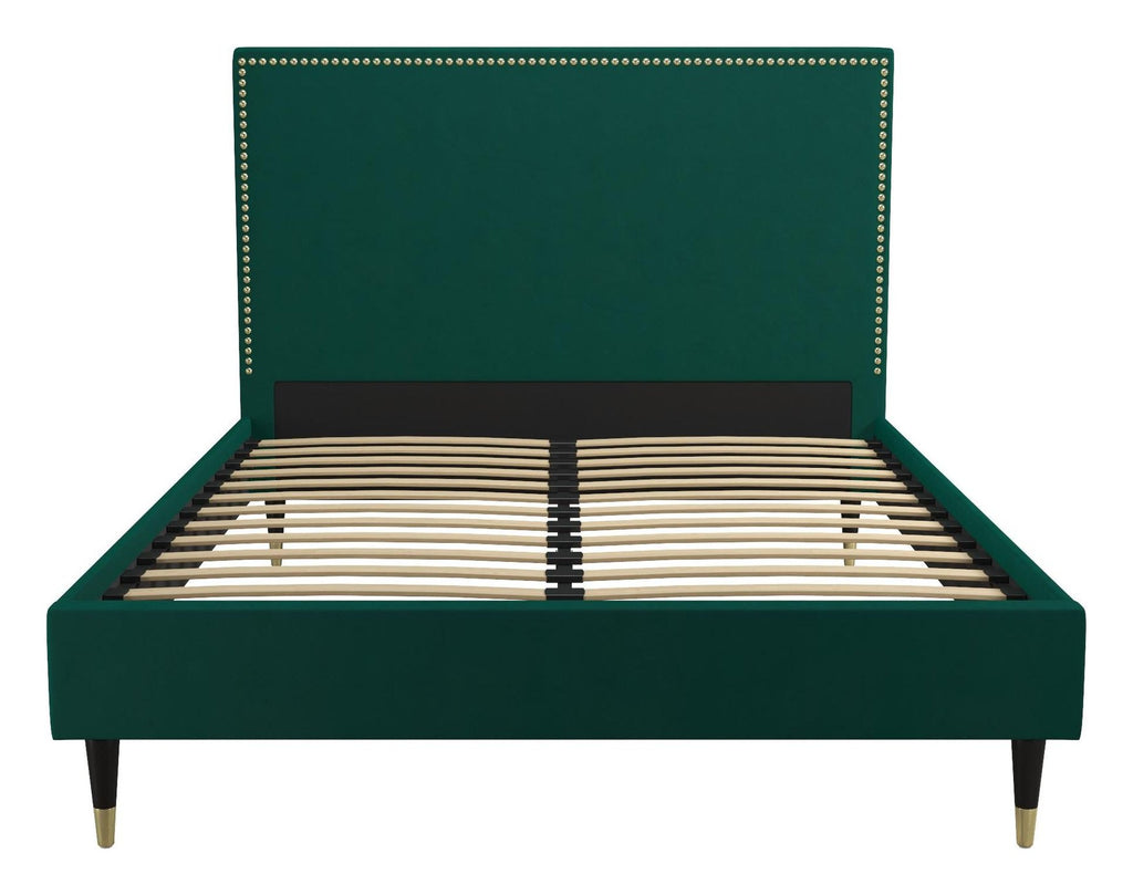 Audrey Bed Velvet, Double, view 3