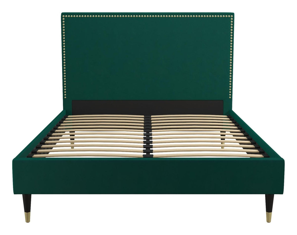 Audrey Bed Velvet, Double, view 3