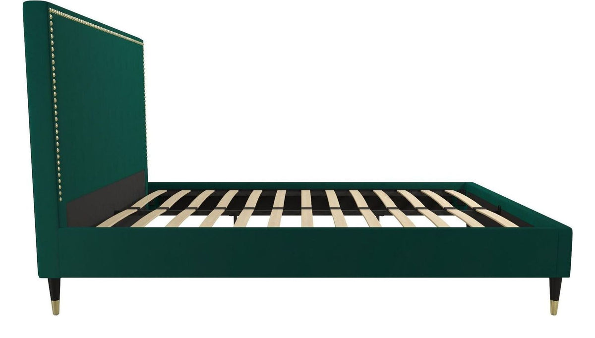 Audrey Bed Velvet, Double, view 4