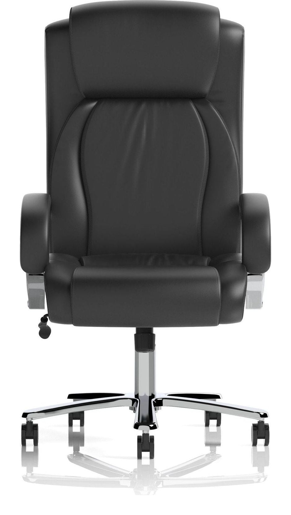 Austin Heavy Duty Task Operator Chair Black PU, , another view 1