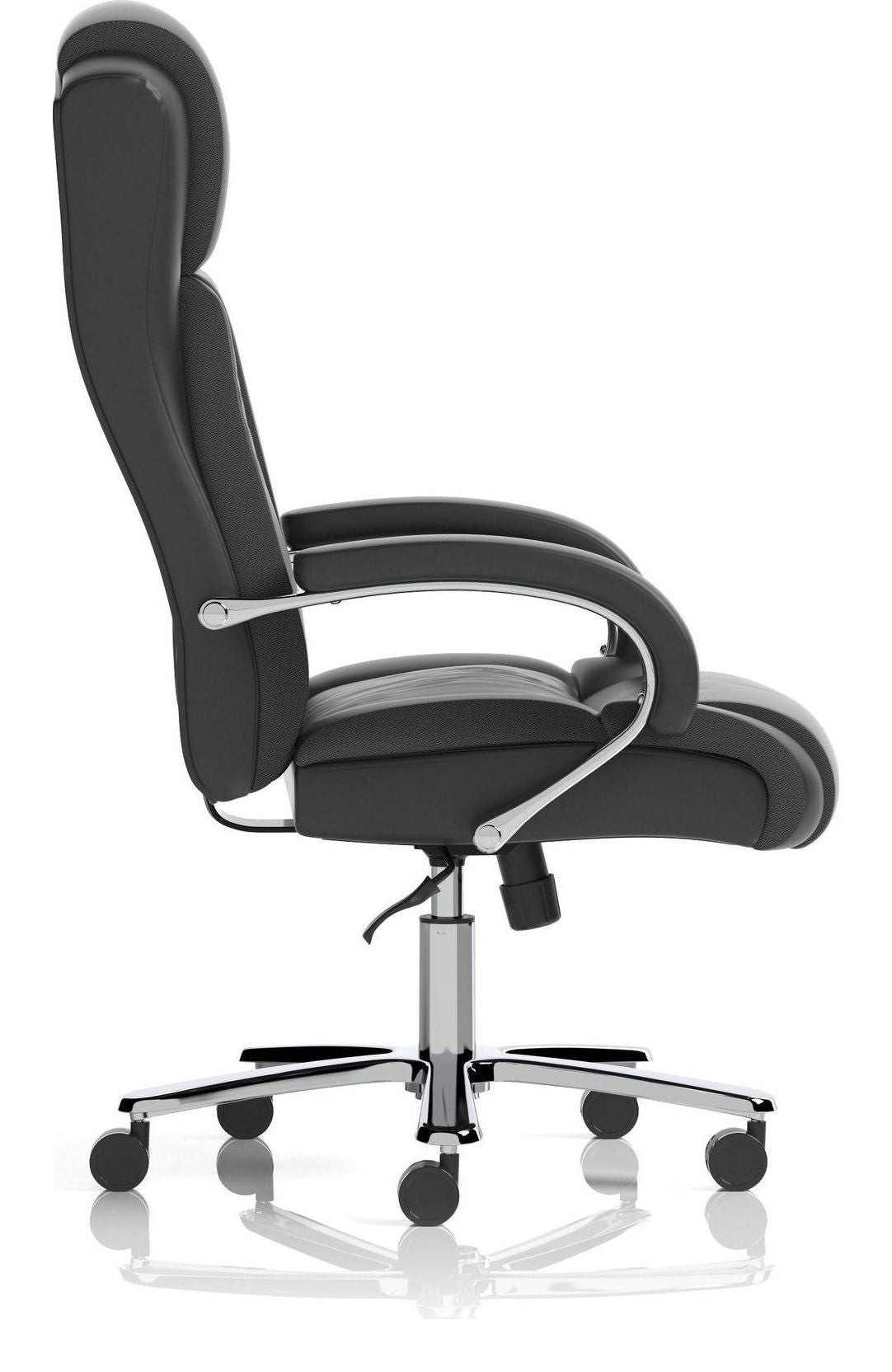Austin Heavy Duty Task Operator Chair Black PU, , another view 2