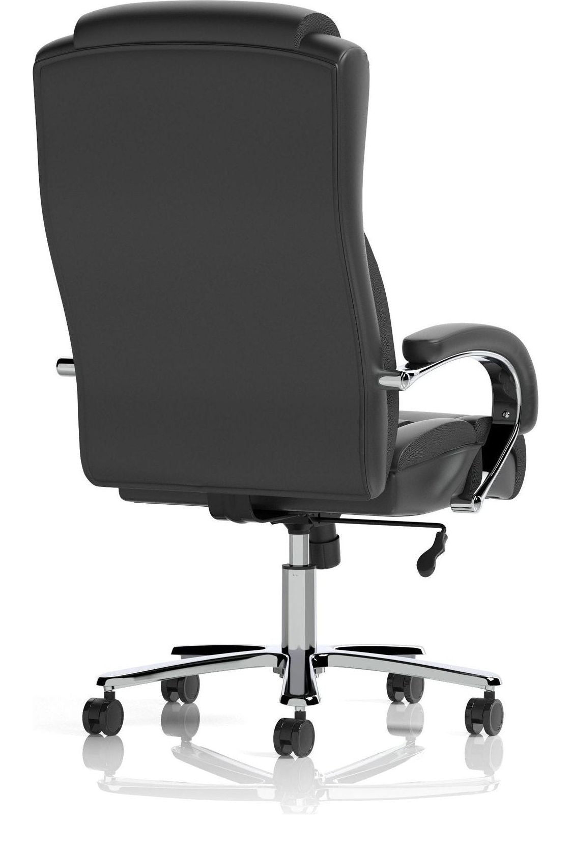 Austin Heavy Duty Task Operator Chair Black PU, , another view 3