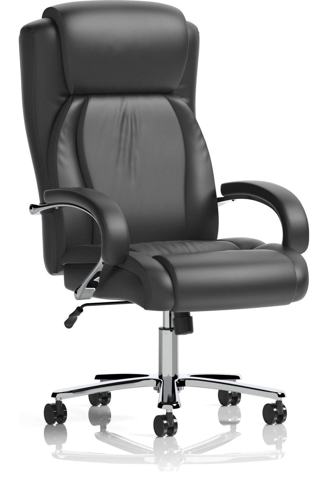 Austin Heavy Duty Task Operator Chair Black PU, 