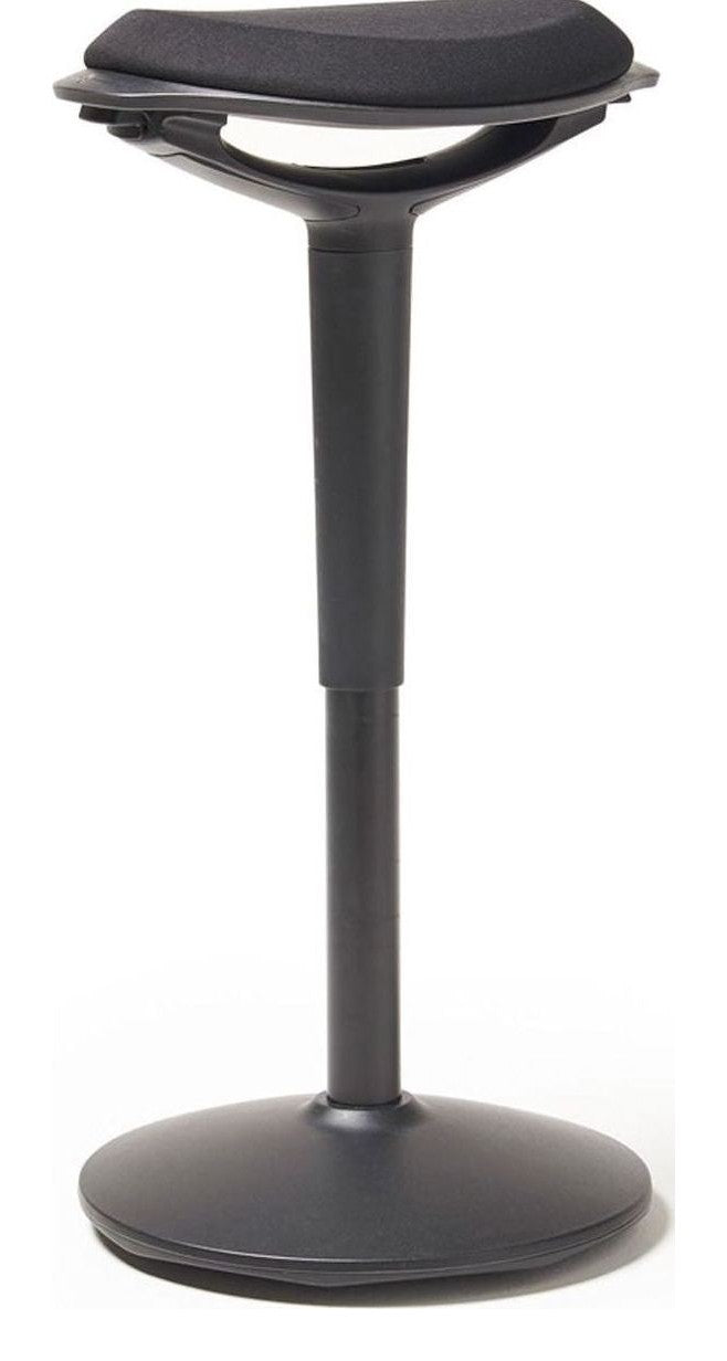 Ava Perch Stool in black