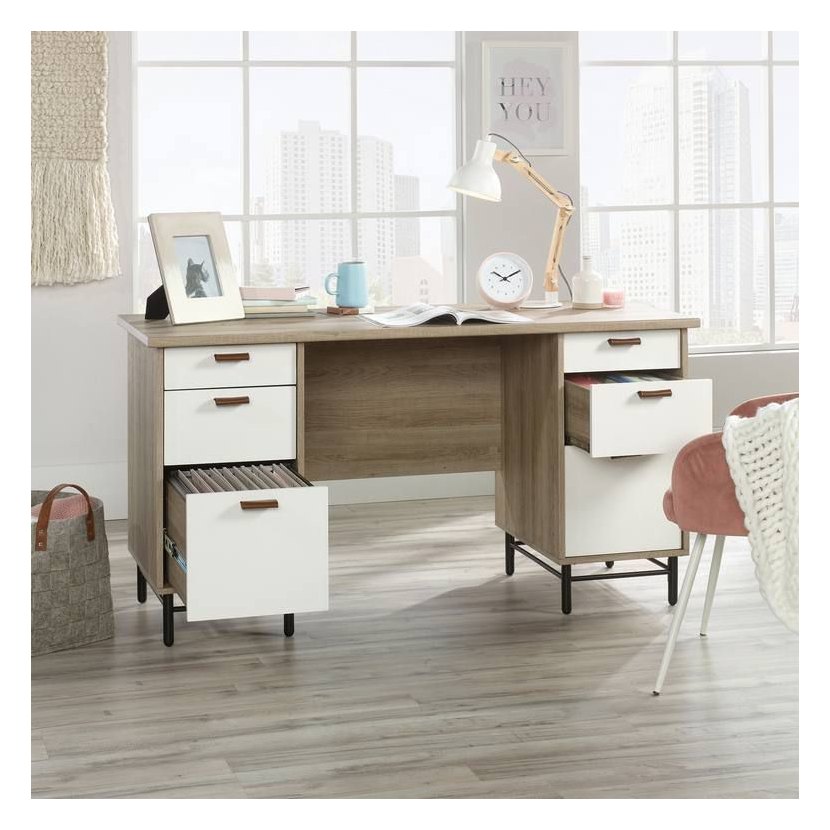 Avon Leather Handled Desk, view 2