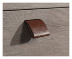 Avon Leather Handled Wall Desk Mystic Oak, view 5