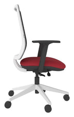 Axent Mesh Task Chair, White Frame, view 6